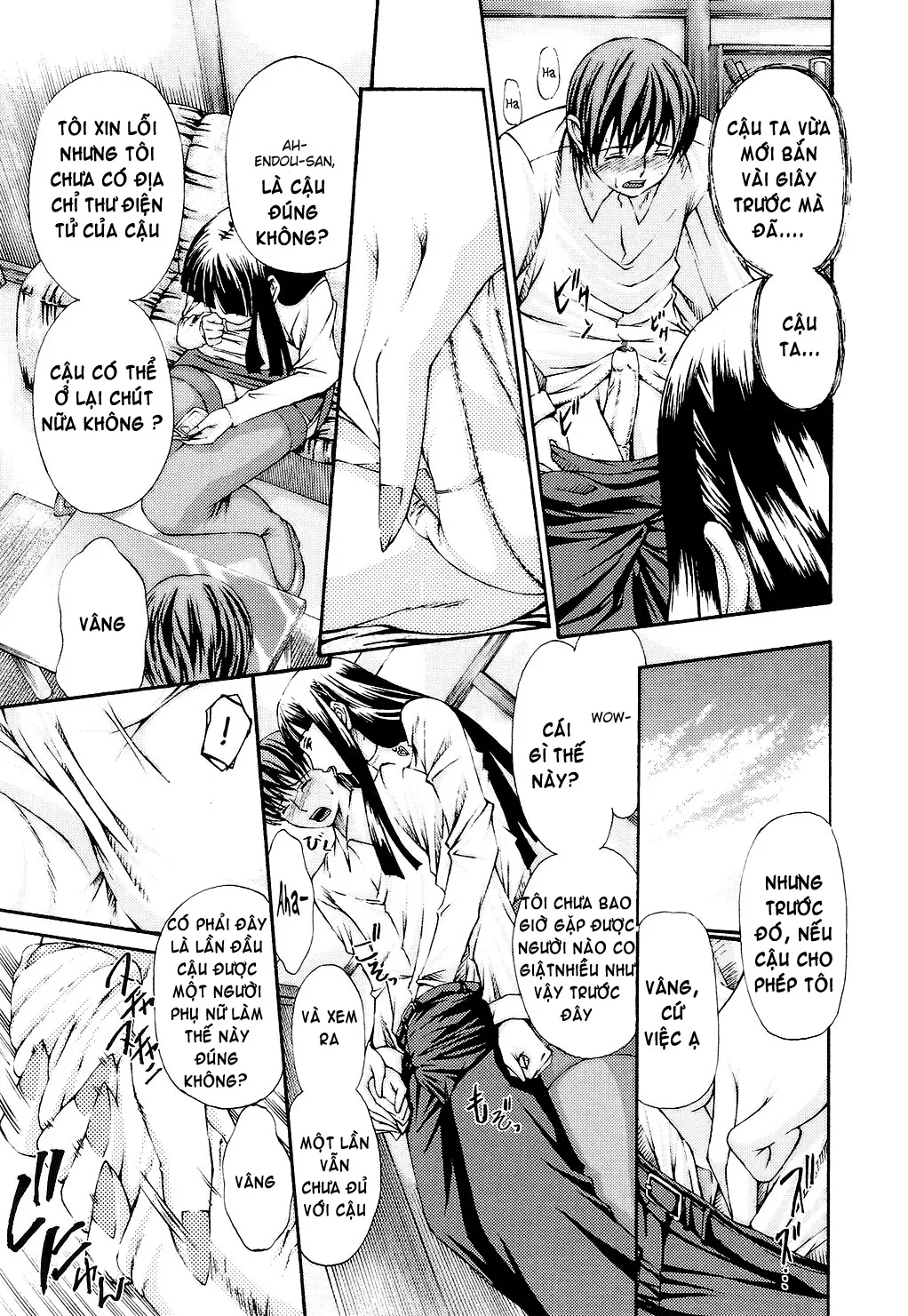 HentaiVN.net - Ảnh 12 - Fude Oroshichaimashita - Chap 5