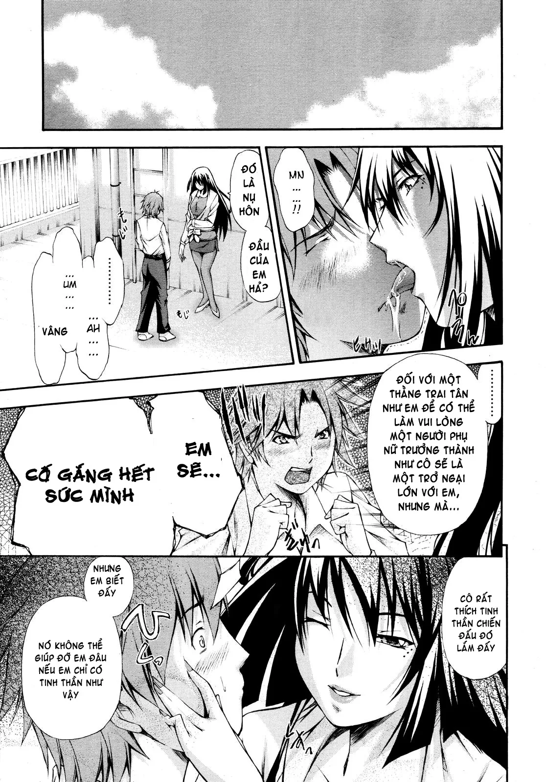 HentaiVN.net - Ảnh 12 - Fude Oroshichaimashita - Chap 7