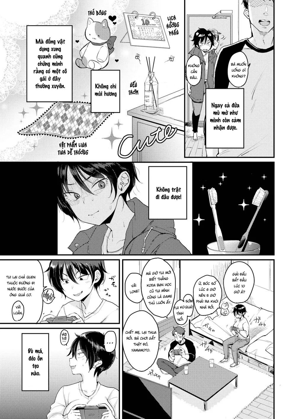 HentaiVN.net - Ảnh 4 - Không muốn chỉ là bạn [Guy Friends (In Name Only)] - Chap 1