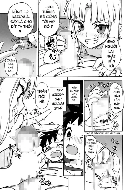 HentaiVN.net - Ảnh 9 - Chăm sóc cặp mông của loli Kiriha (Tsugumomo) [Loli Kiriha-san no Anal o Care Suru Hon; Taking Care Of Loli Kiriha-San's Ass; ロリ桐葉さんのアナルをケアする本] - Chap 1