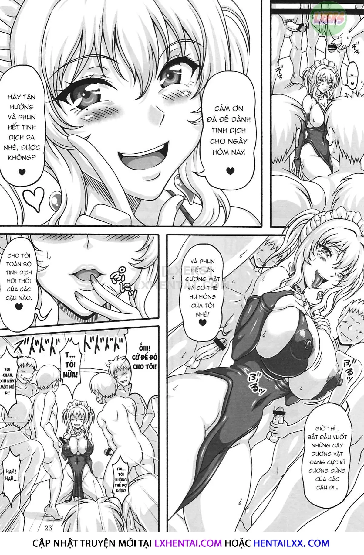 HentaiVN.net - Ảnh 23 - My Personal Big Breasted Masturbation Maid Oral Goddess [Boku Dake No Bakunyuu Ona-Maid -Okuchi No Megami-Sama-] - Chap 1
