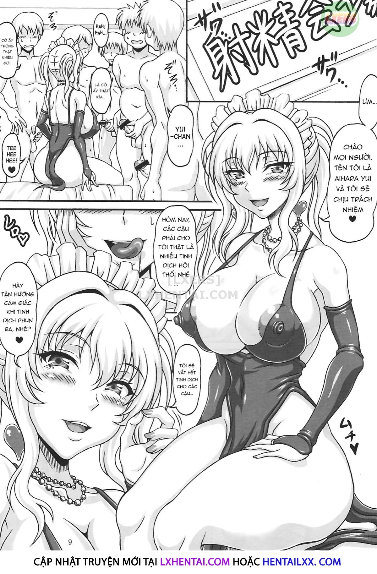 HentaiVN.net - Ảnh 9 - My Personal Big Breasted Masturbation Maid Oral Goddess [Boku Dake No Bakunyuu Ona-Maid -Okuchi No Megami-Sama-] - Chap 1