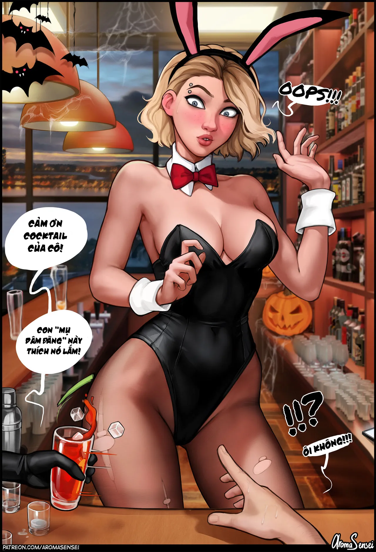 HentaiVN.net - Ảnh 5 - Halloween party at Frozen Inc! - Chap 1