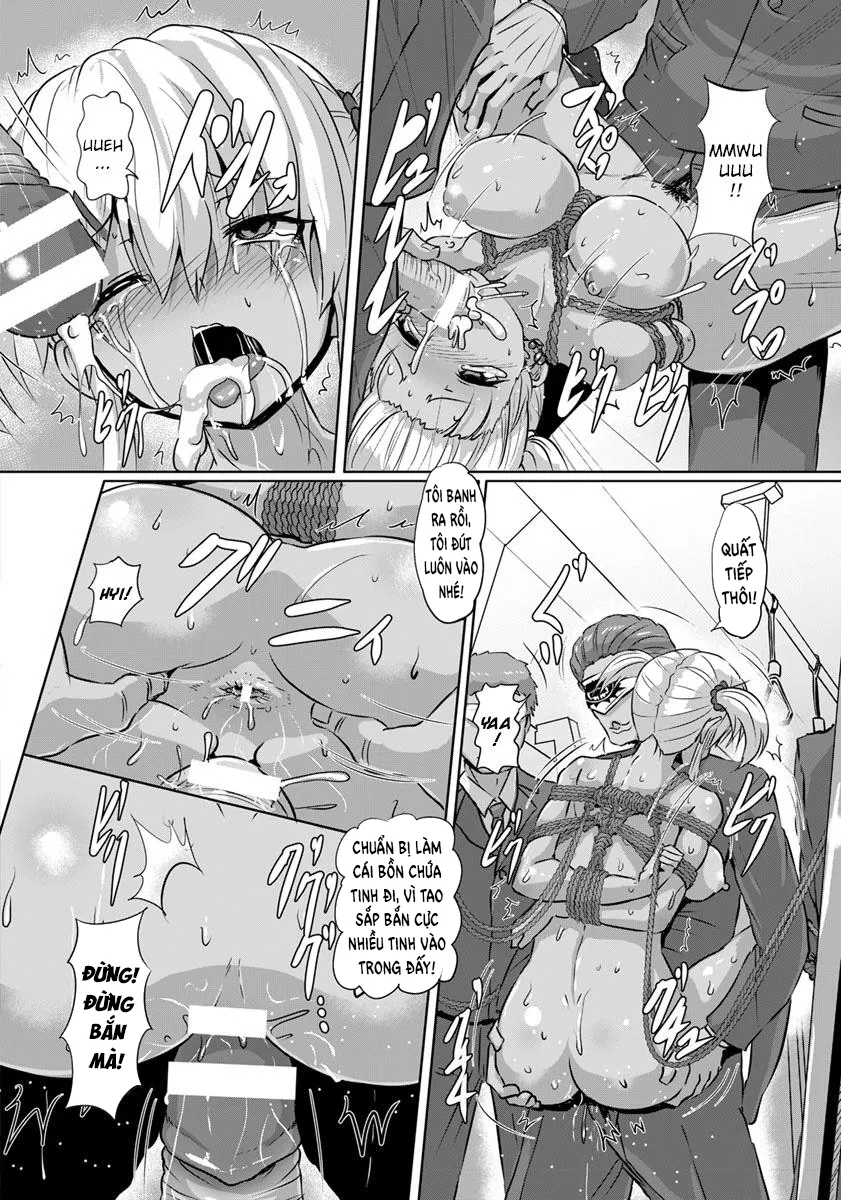HentaiVN.net - Ảnh 17 - Kinbaku Kyuukou [Bondage on the Express] - Chap 1