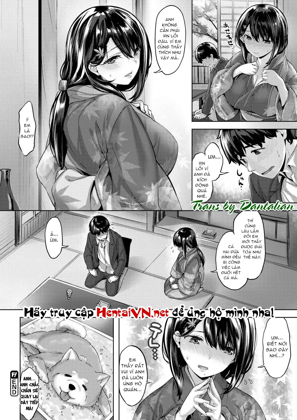 HentaiVN.net - Ảnh 19 - Chị Quản Lý Yêu Chó! [Dog Matron] - Chap 1