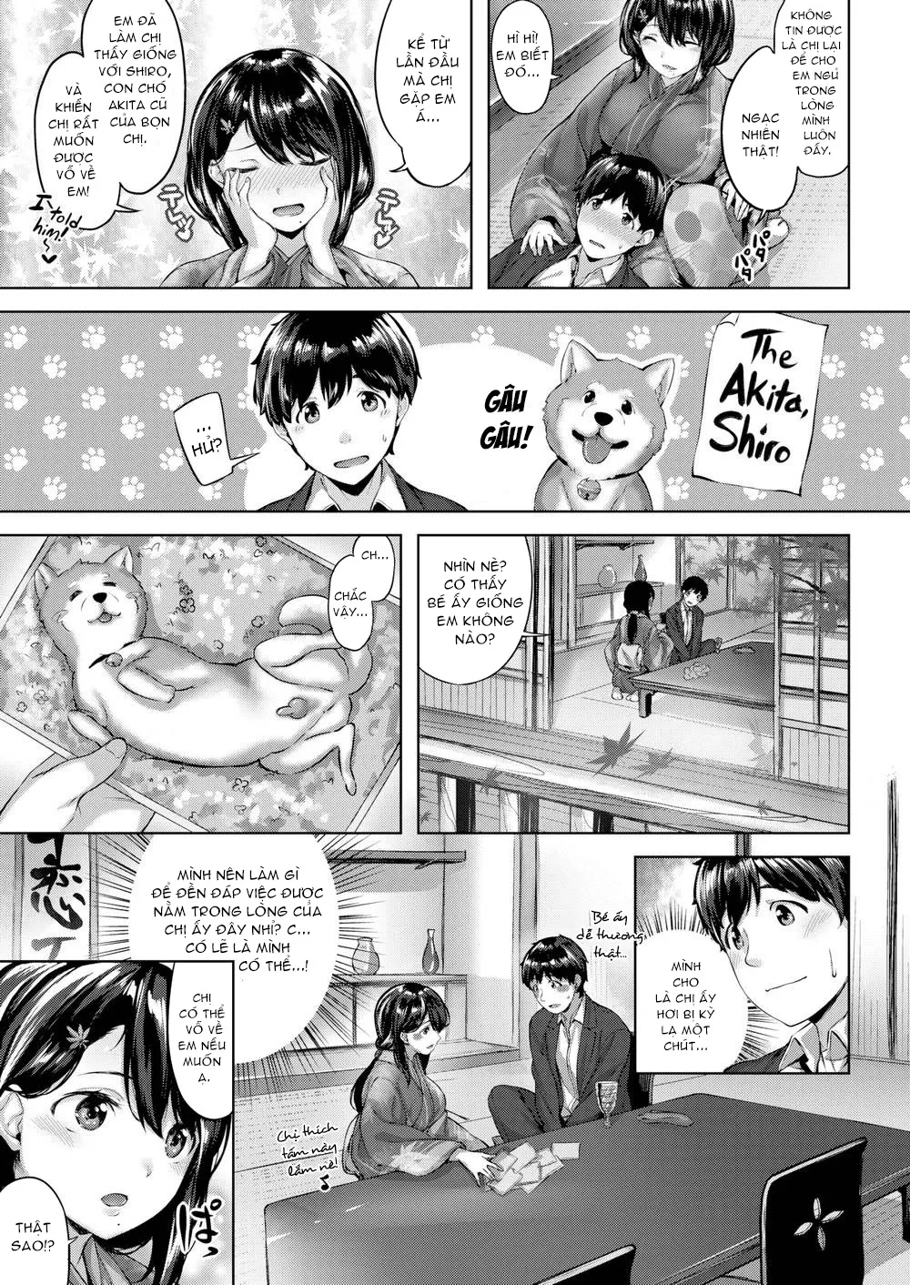 HentaiVN.net - Ảnh 6 - Chị Quản Lý Yêu Chó! [Dog Matron] - Chap 1