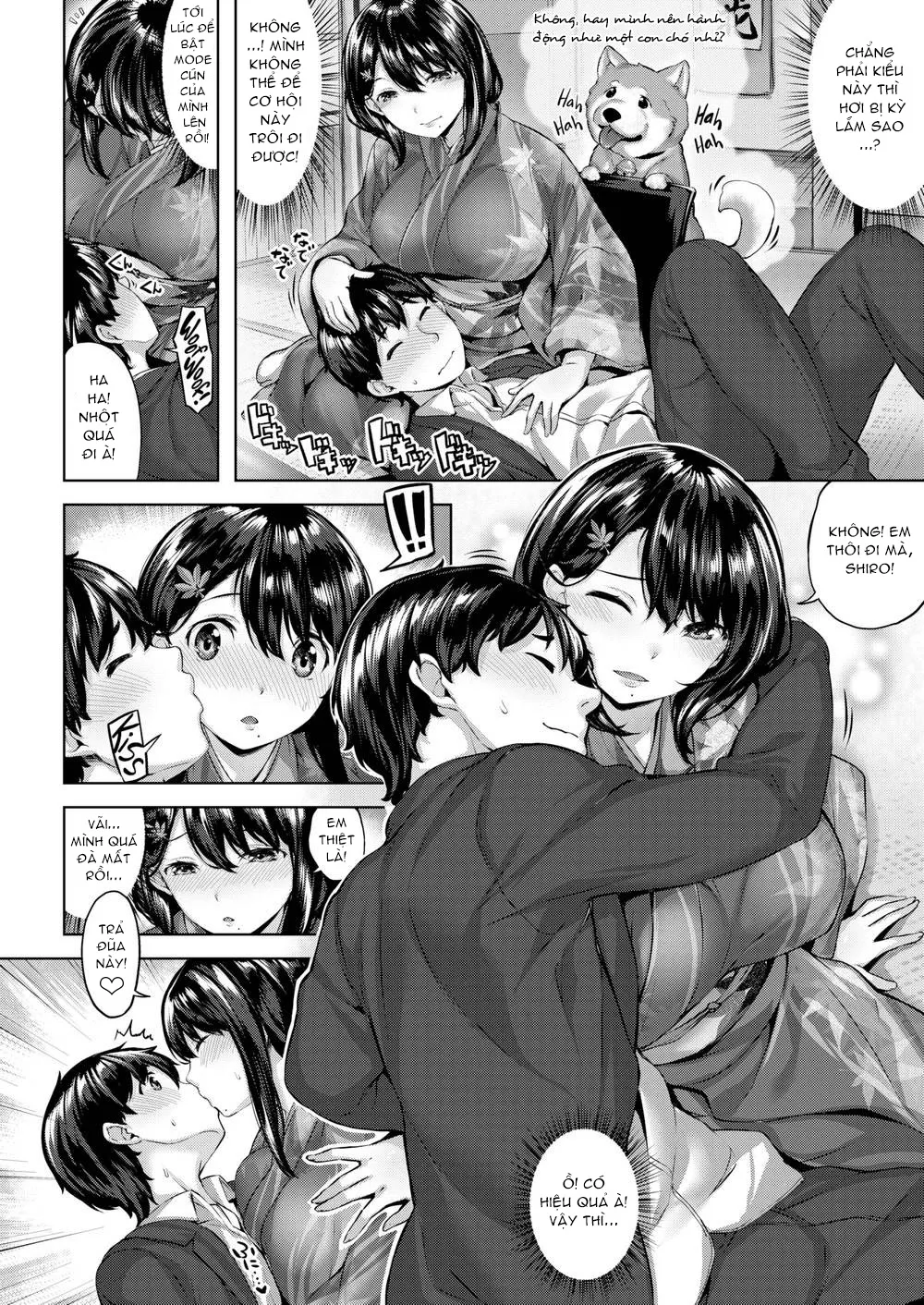 HentaiVN.net - Ảnh 7 - Chị Quản Lý Yêu Chó! [Dog Matron] - Chap 1