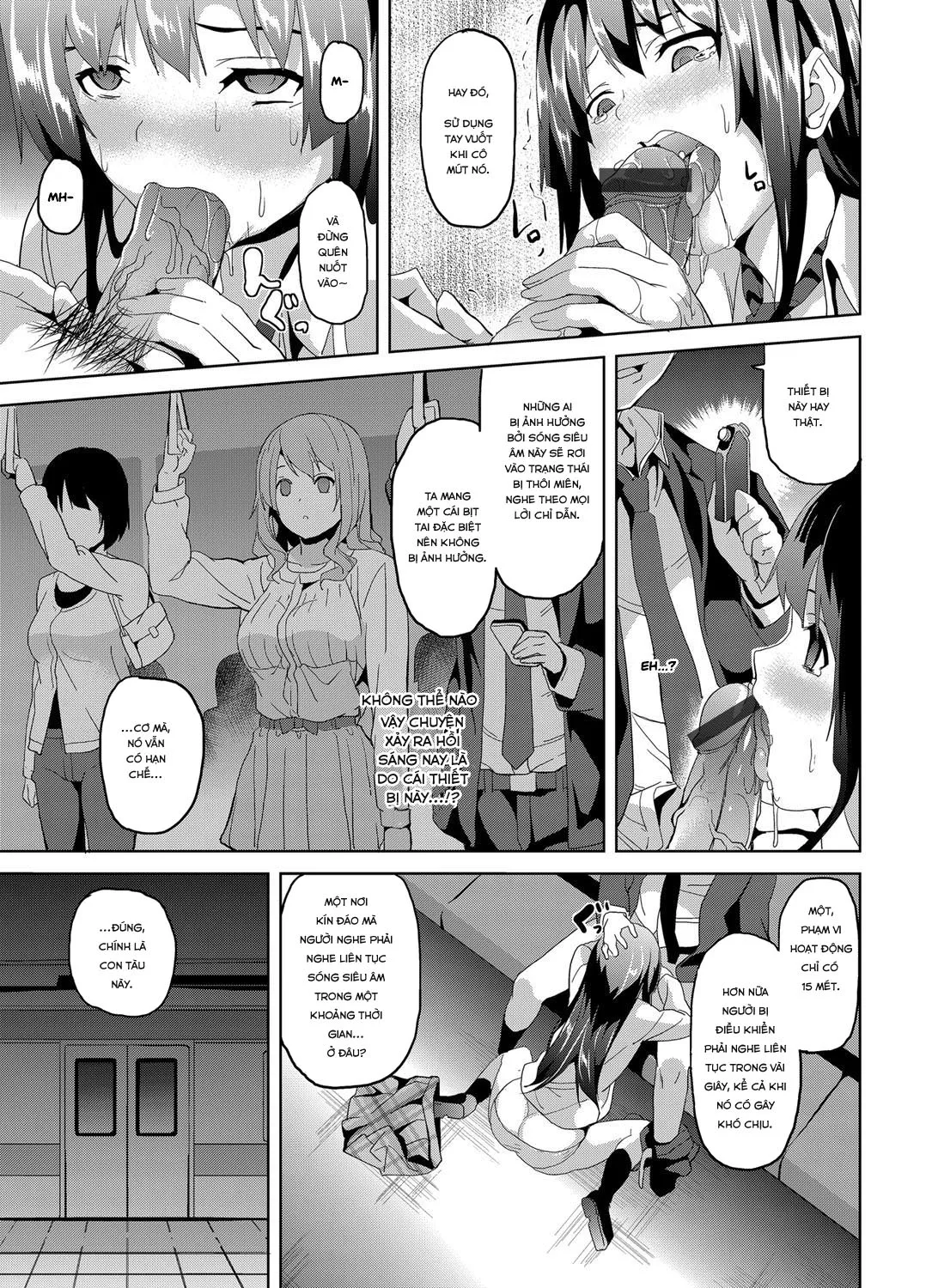 HentaiVN.net - Ảnh 14 - Chuyến Tàu Ma Mị [Hypnotic Train] - Chap 1