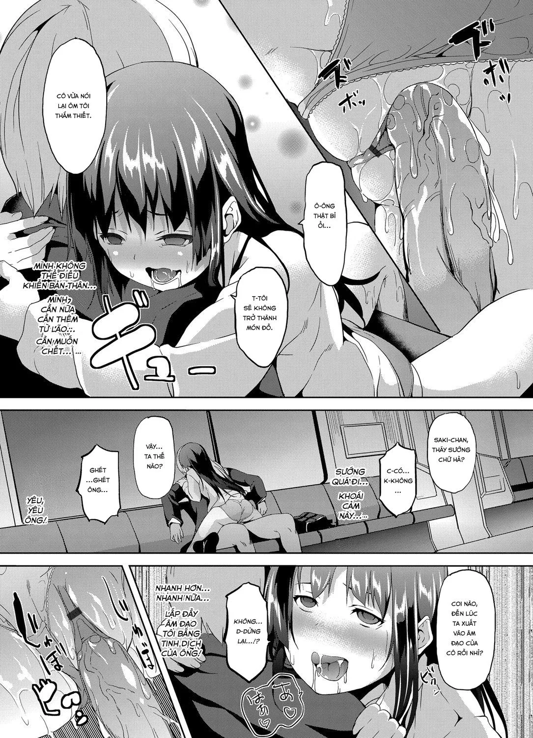HentaiVN.net - Ảnh 19 - Chuyến Tàu Ma Mị [Hypnotic Train] - Chap 1