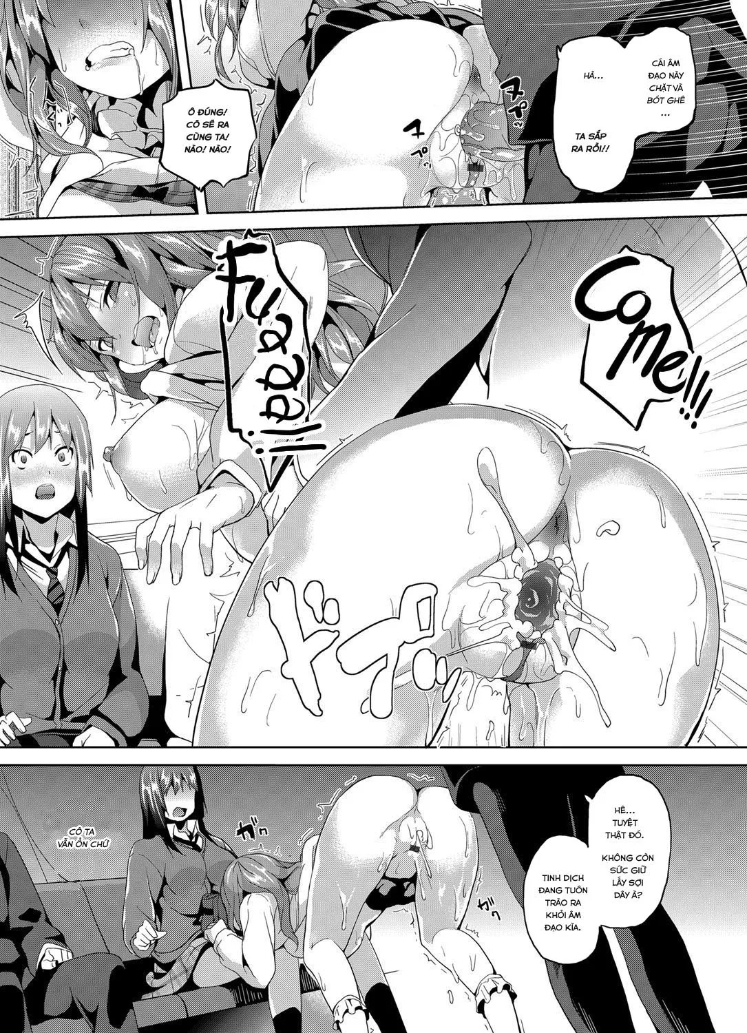 HentaiVN.net - Ảnh 8 - Chuyến Tàu Ma Mị [Hypnotic Train] - Chap 1