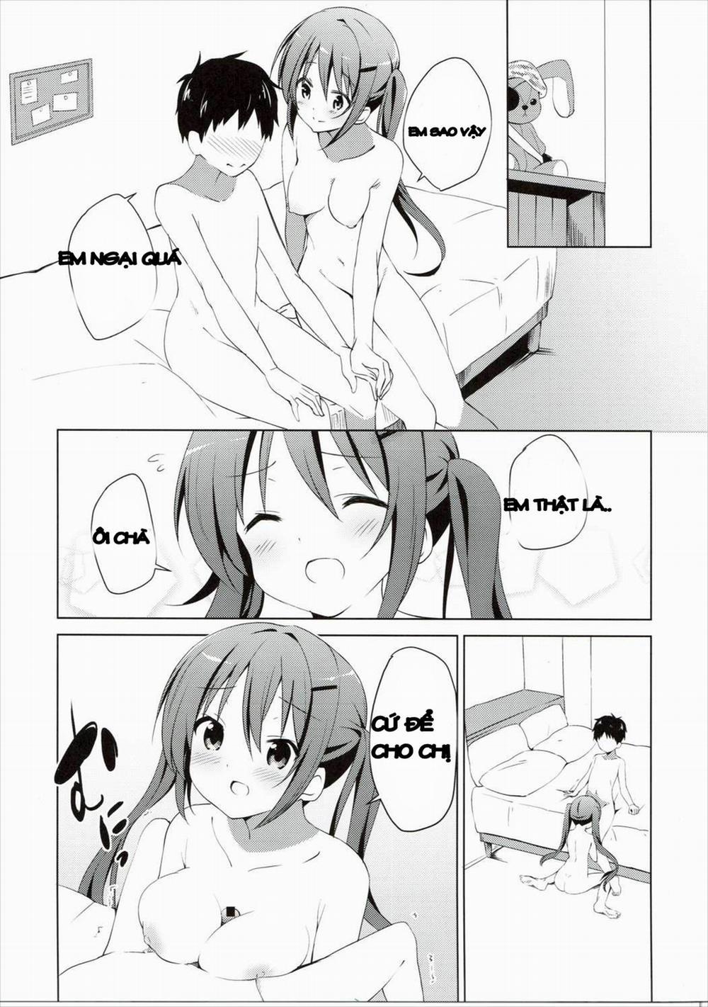 HentaiVN.net - Ảnh 4 - Gochuumon No Rize Desu (Gochuumon Wa Usagi Desu Ka) [The Order Is Rize] - Chap 1