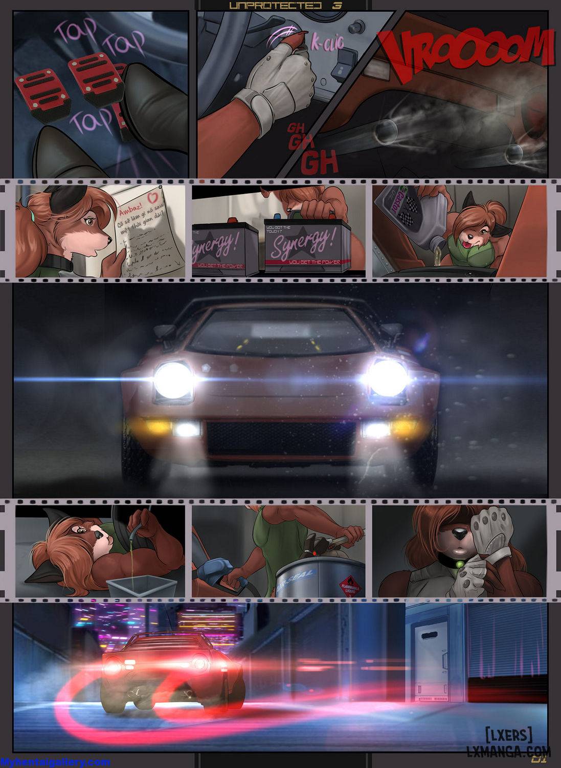 HentaiVN.net - Ảnh 4 - Unprotected 3 - Chap 1
