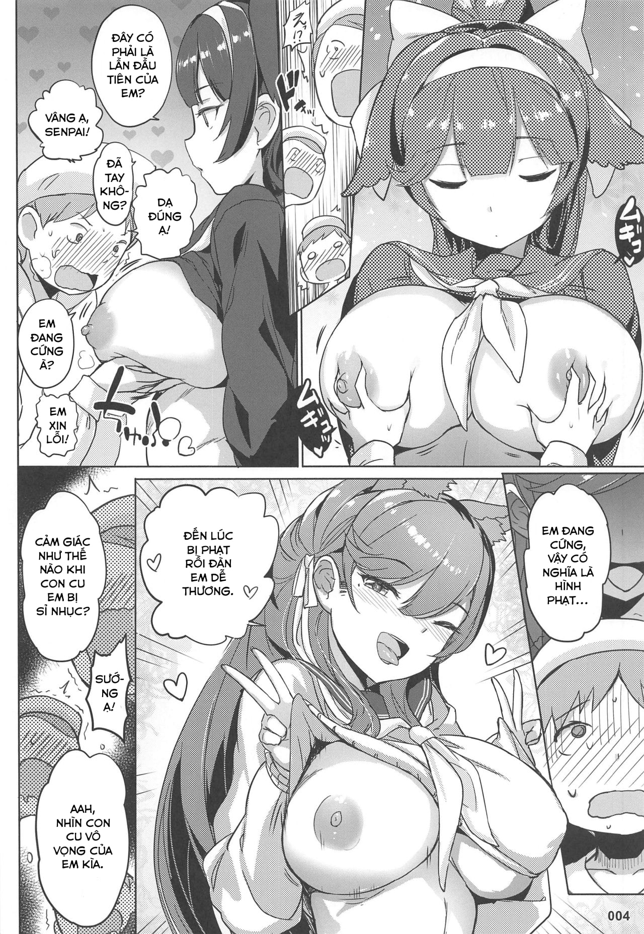 HentaiVN.net - Ảnh 5 - Takao to Atago Senpai no Ijime Ninmu (Azur Lane) [Takao to Atago Senpai no Ijime Ninmu] - Chap 1