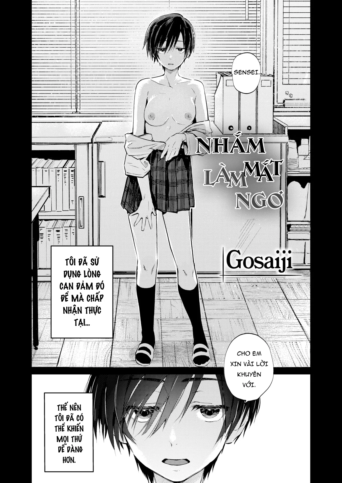 HentaiVN.net - Ảnh 3 - Nhắm mắt làm ngơ [Eyes Shut Abandonment] - Chap 1
