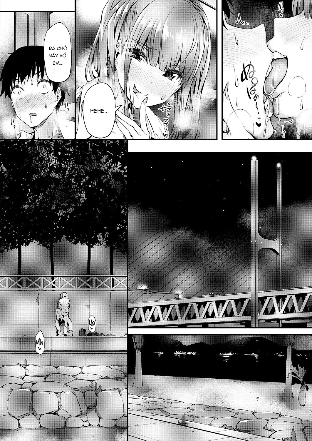 HentaiVN.net - Ảnh 19 - Cái Nhìn Đầu Tiên [Gyaru ni Tomarimasu;Next Stop: Gal;ギャルに停まります] - Chap 1
