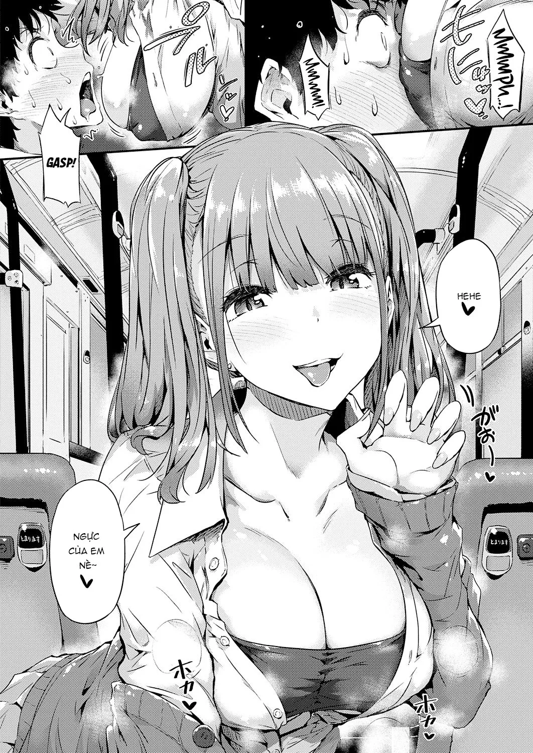 HentaiVN.net - Ảnh 7 - Cái Nhìn Đầu Tiên [Gyaru ni Tomarimasu;Next Stop: Gal;ギャルに停まります] - Chap 1