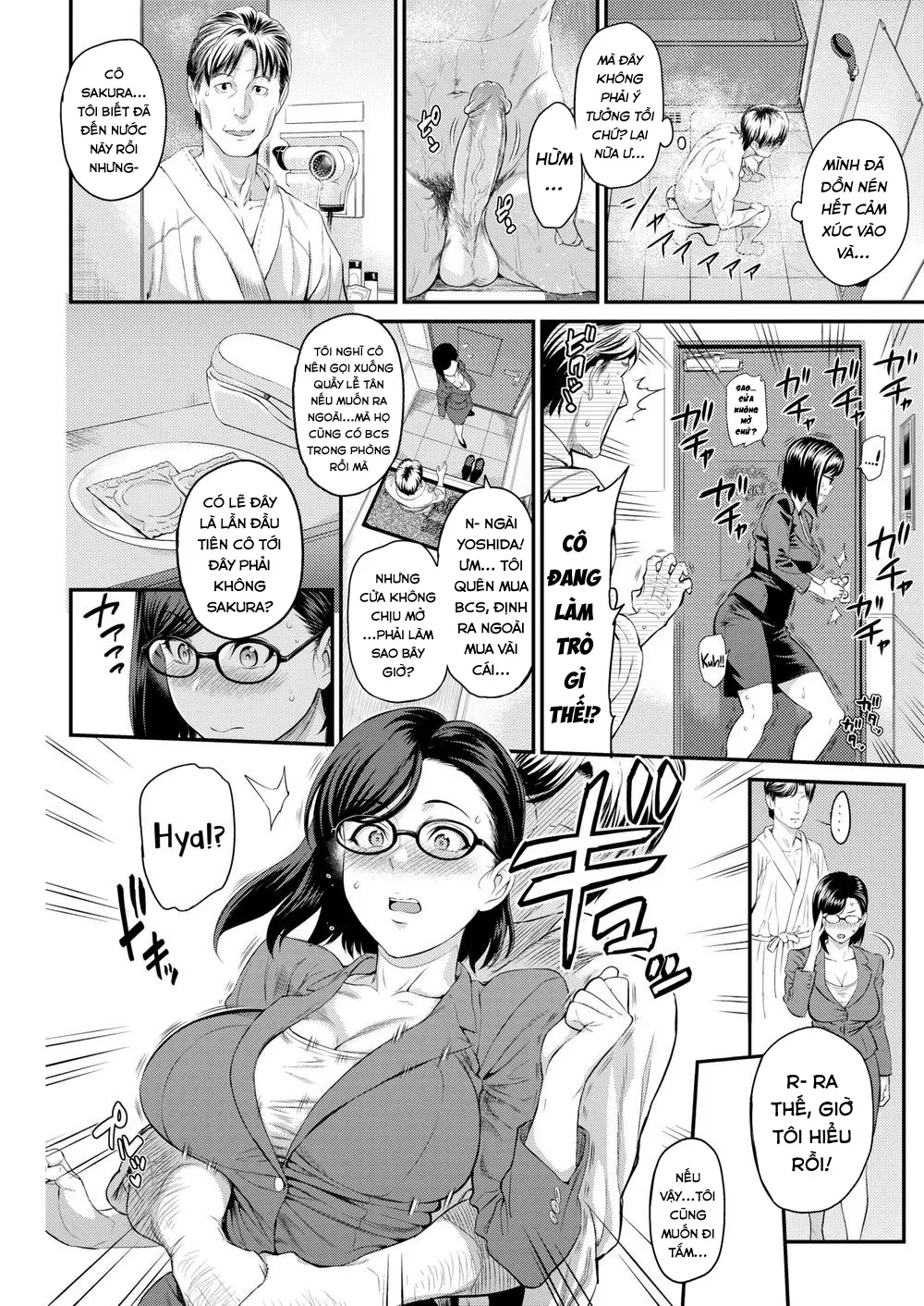 HentaiVN.net - Ảnh 10 - Giám Đốc Sakura Là Một Người Phụ Nữ Tài Năng [Manager Sakura is a Capable Woman] - Chap 1