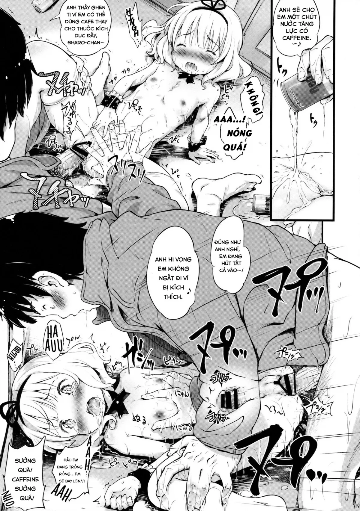 HentaiVN.net - Ảnh 18 - Sharo-chan no Maki (Gochuumon wa Usagi Desu ka?) [Toro Musume 8 KIME-kima!; Toro Musume 8 KIME-Kima! Sharo-Chan No Maki] - Chap 1