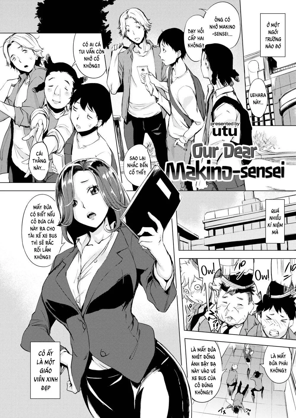 HentaiVN.net - Ảnh 5 - Our Dear Makino-Sensei - Chap 1