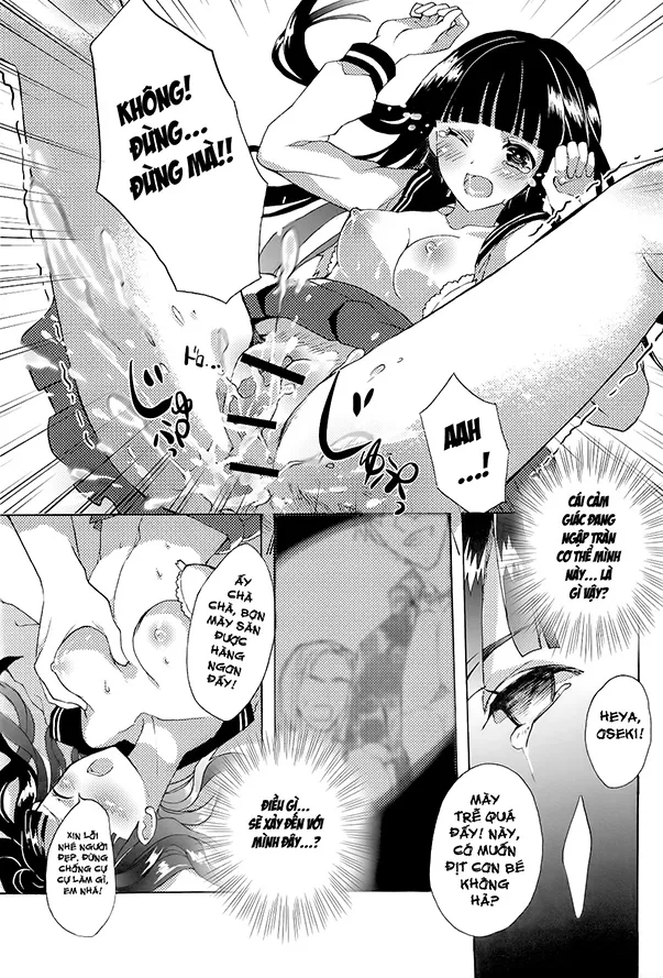 HentaiVN.net - Ảnh 10 - Nhật Ký Sinh Sản Của Chitanda (Hyouka) [Chitanda Shiiku Nikki; Chitanda Breeding Diary] - Chap 1