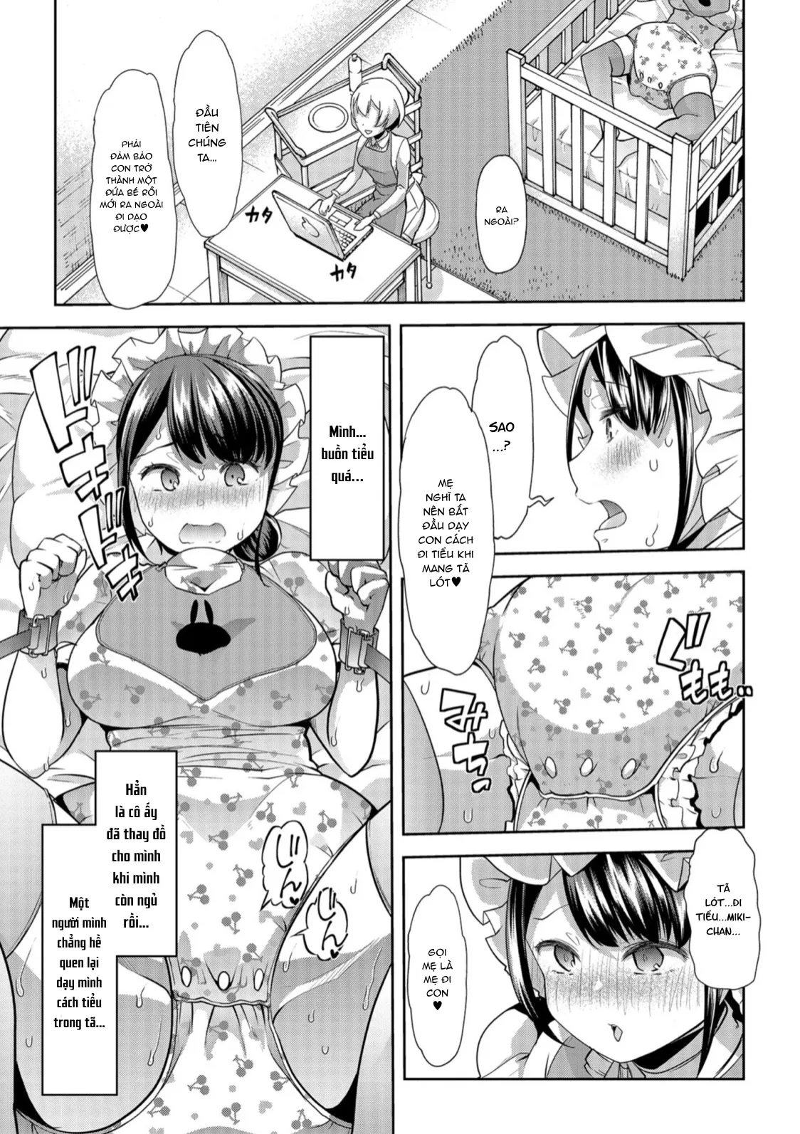HentaiVN.net - Ảnh 7 - Himitsu no Gyaku Toilet Training [ヒミツの逆トイレトレーニング] - Chap 3