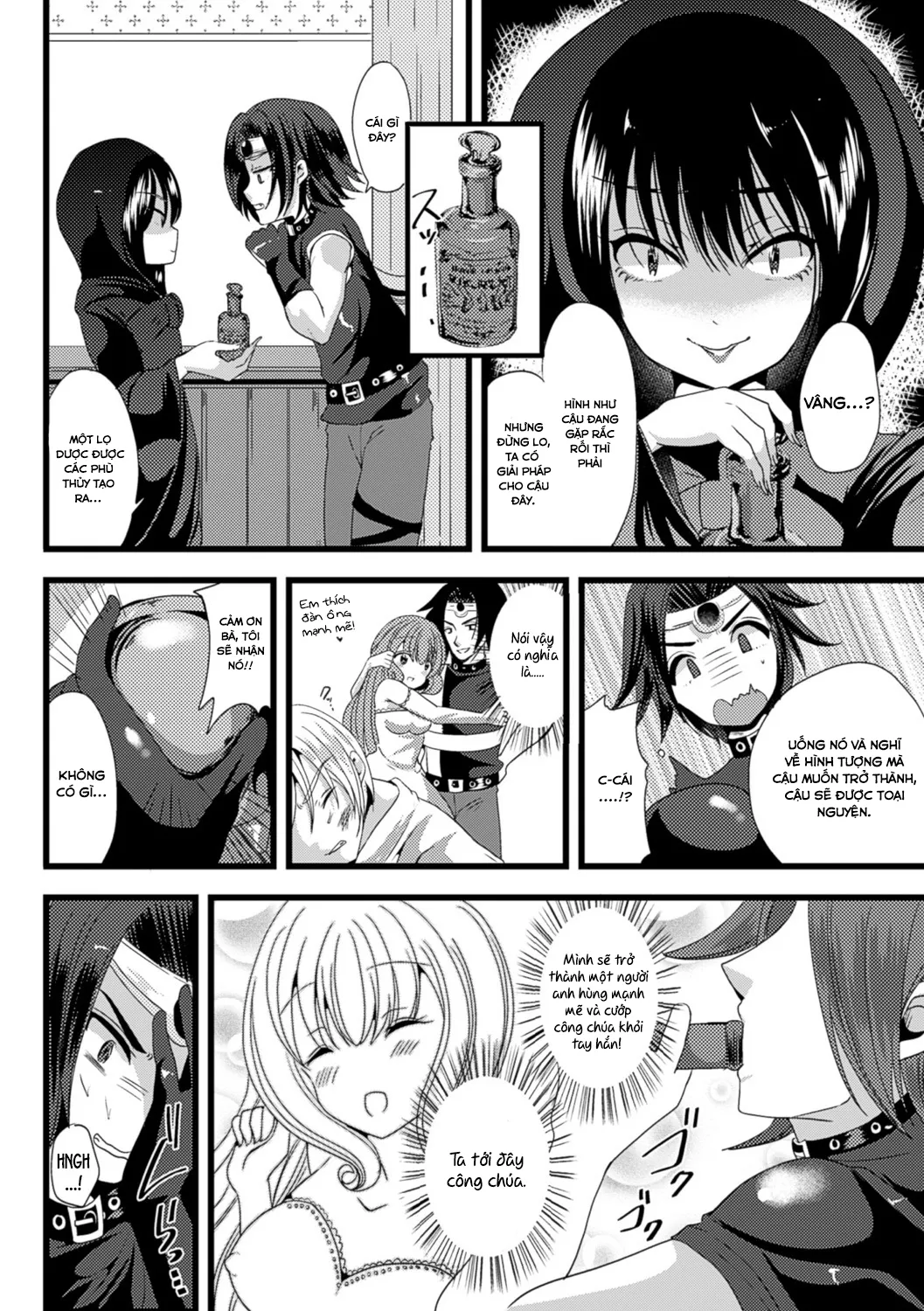 HentaiVN.net - Ảnh 3 - Công chúa của dục vọng [Yokubou Love Princess; Princess Of Lustful Love] - Chap 1