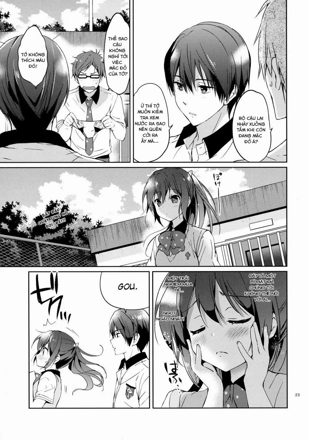 HentaiVN.net - Ảnh 22 - READY STEADY GO (Free!) - Chap 1