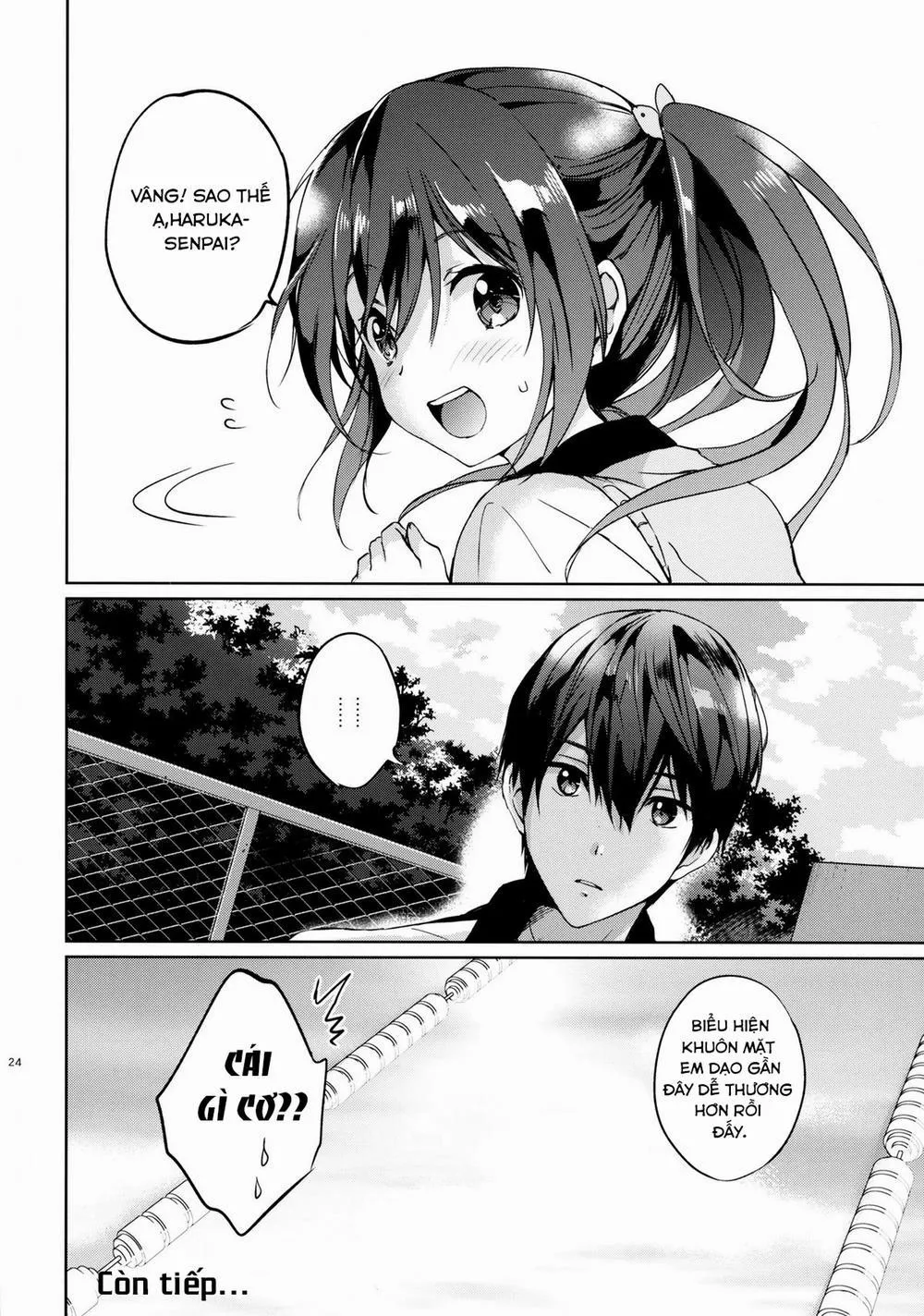 HentaiVN.net - Ảnh 23 - READY STEADY GO (Free!) - Chap 1