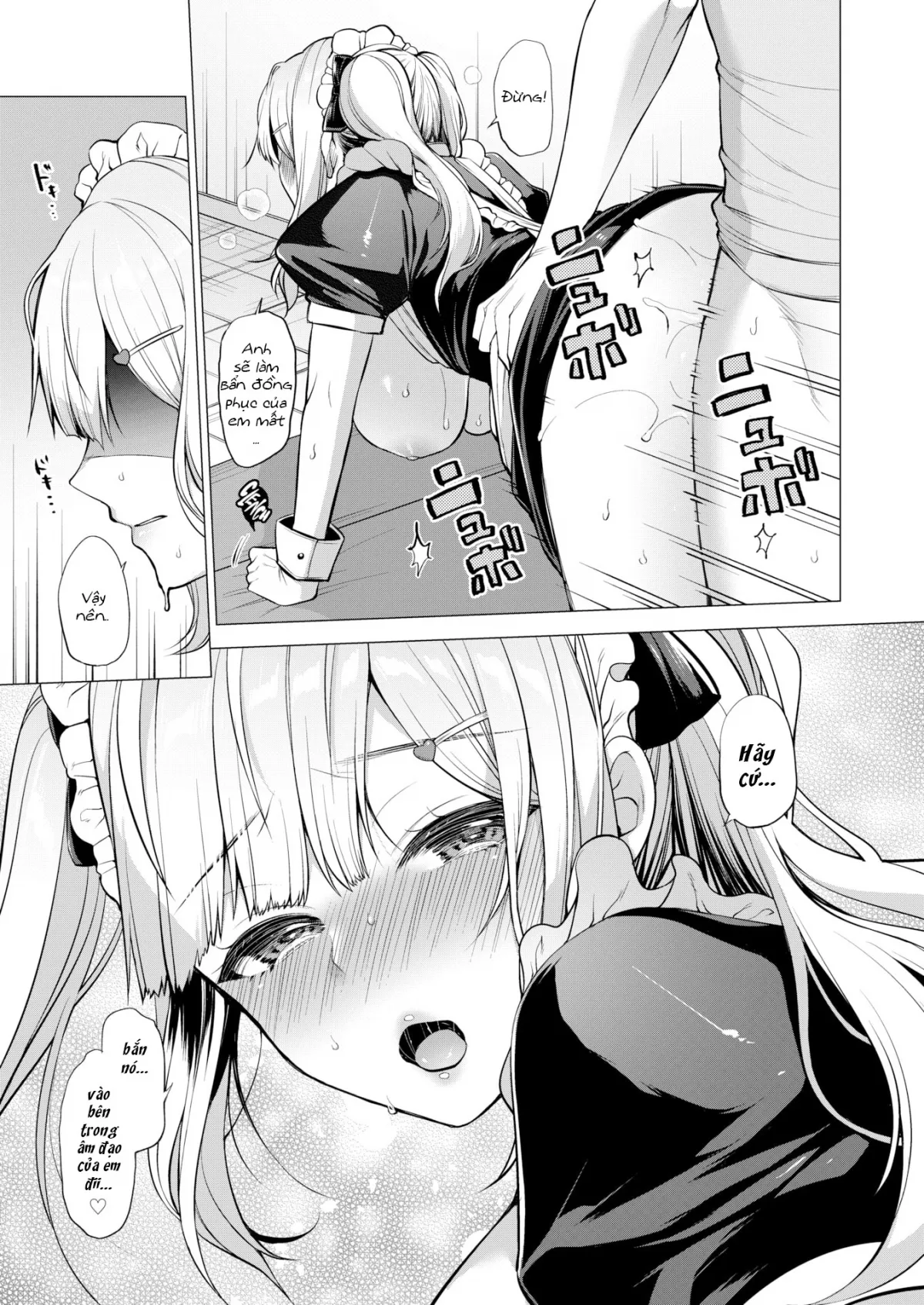 HentaiVN.net - Ảnh 18 - Bad Maid ❤ Service - Chap 1