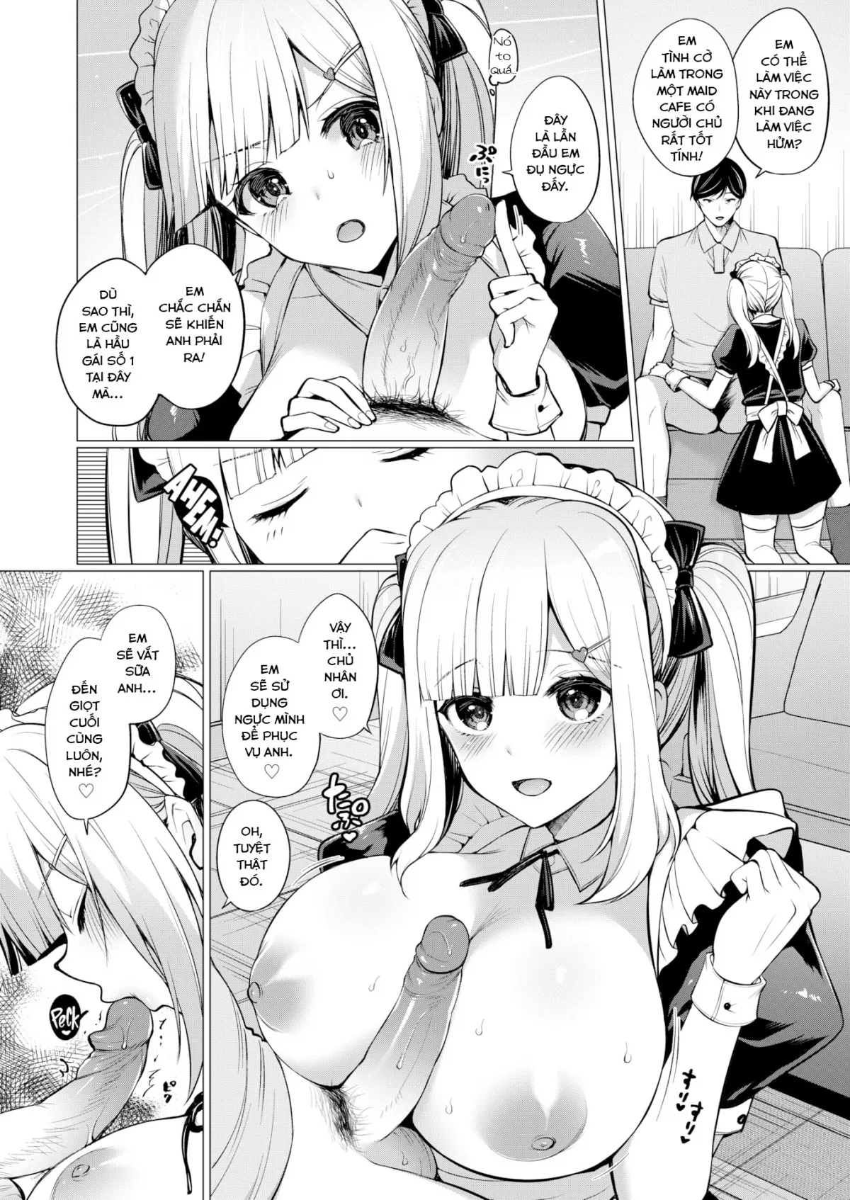 HentaiVN.net - Ảnh 7 - Bad Maid ❤ Service - Chap 1