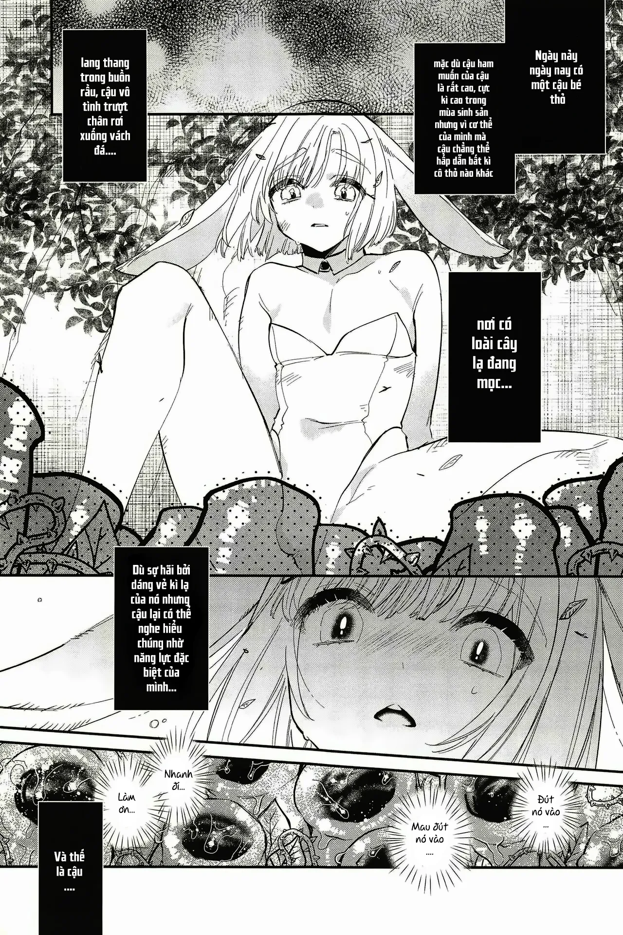 HentaiVN.net - Ảnh 4 - Kichiku Shokushu to Torotoro Usa-chan - Chap 1
