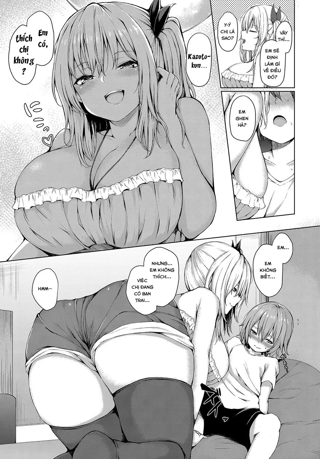HentaiVN.net - Ảnh 7 - Kỳ Nghỉ Hè Của Tôi Cùng Với Onee-chan [Boku to Onee-chan no Natsuyasumi ; My Summer with Onee-chan ; 僕とお姉ちゃんの夏休み] - Chap 1