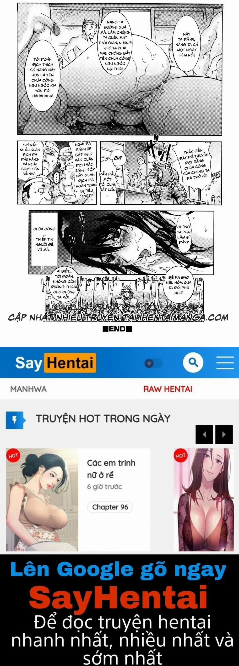 HentaiVN.net - Ảnh 18 - Dirty Wartime Council - Chap 1