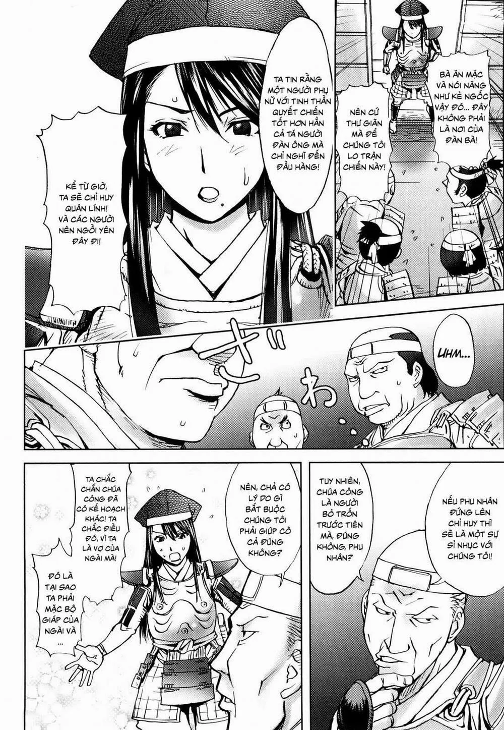 HentaiVN.net - Ảnh 4 - Dirty Wartime Council - Chap 1