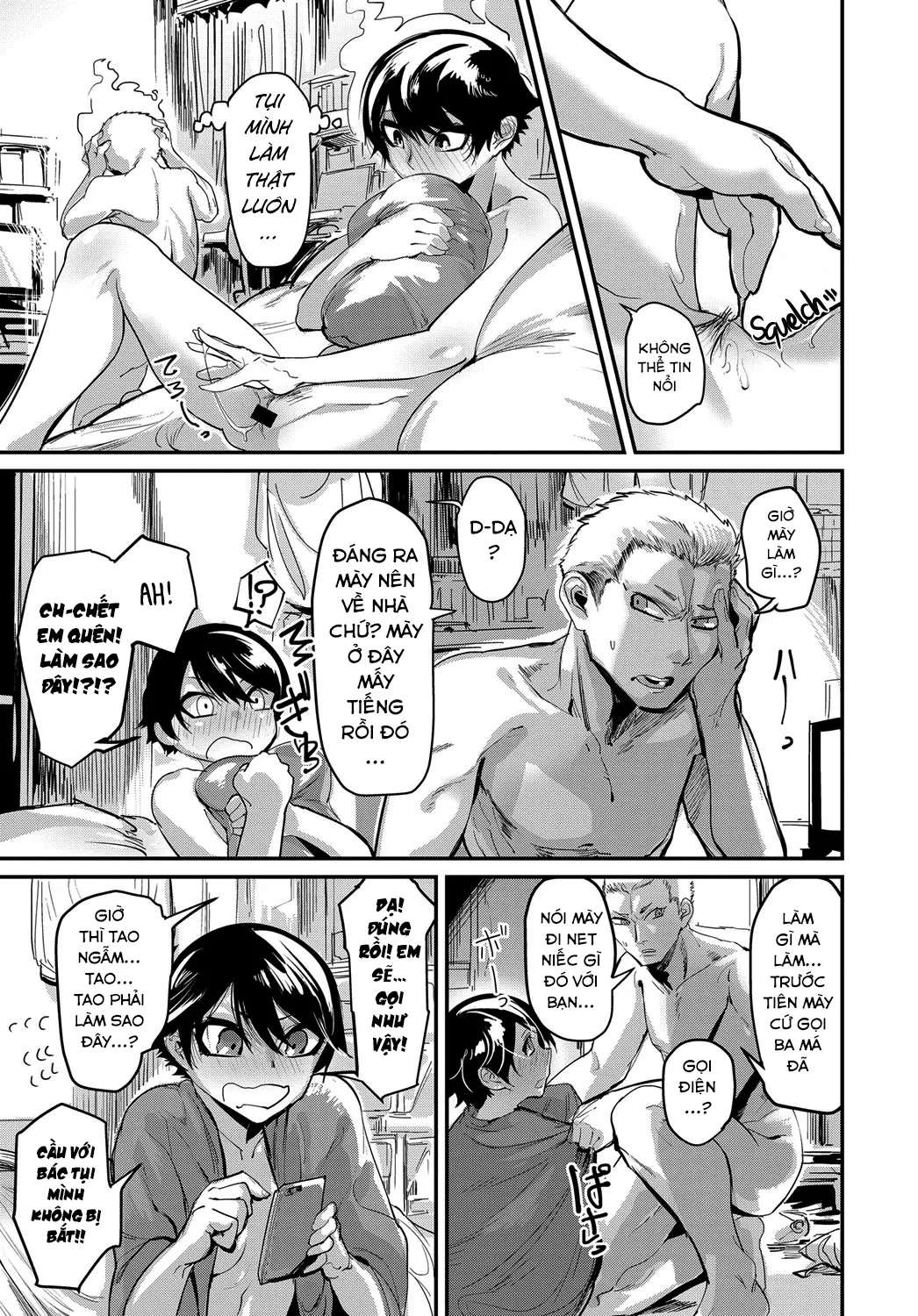 HentaiVN.net - Ảnh 24 - Đắm đuối gần nhau bên hàng múi [Kinkyorirenai ; Abs-solutely Close-Range Love ; 筋距離恋愛] - Chap 1
