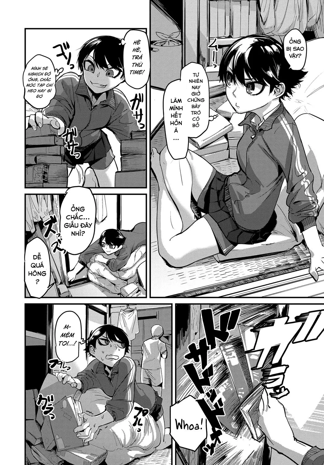 HentaiVN.net - Ảnh 5 - Đắm đuối gần nhau bên hàng múi [Kinkyorirenai ; Abs-solutely Close-Range Love ; 筋距離恋愛] - Chap 1
