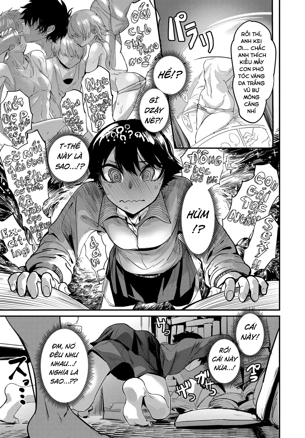 HentaiVN.net - Ảnh 6 - Đắm đuối gần nhau bên hàng múi [Kinkyorirenai ; Abs-solutely Close-Range Love ; 筋距離恋愛] - Chap 1