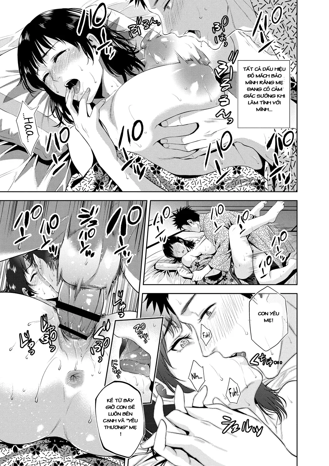 HentaiVN.net - Ảnh 15 - Tuyển tập nhật kí của mẹ [Chibo Soukan] - Chap 1