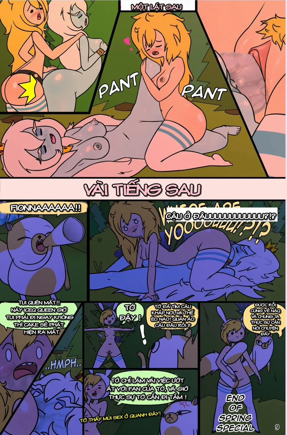 HentaiVN.net - Ảnh 11 - The Cat The Queen And The Forest (Adventure Time) - Chap 1