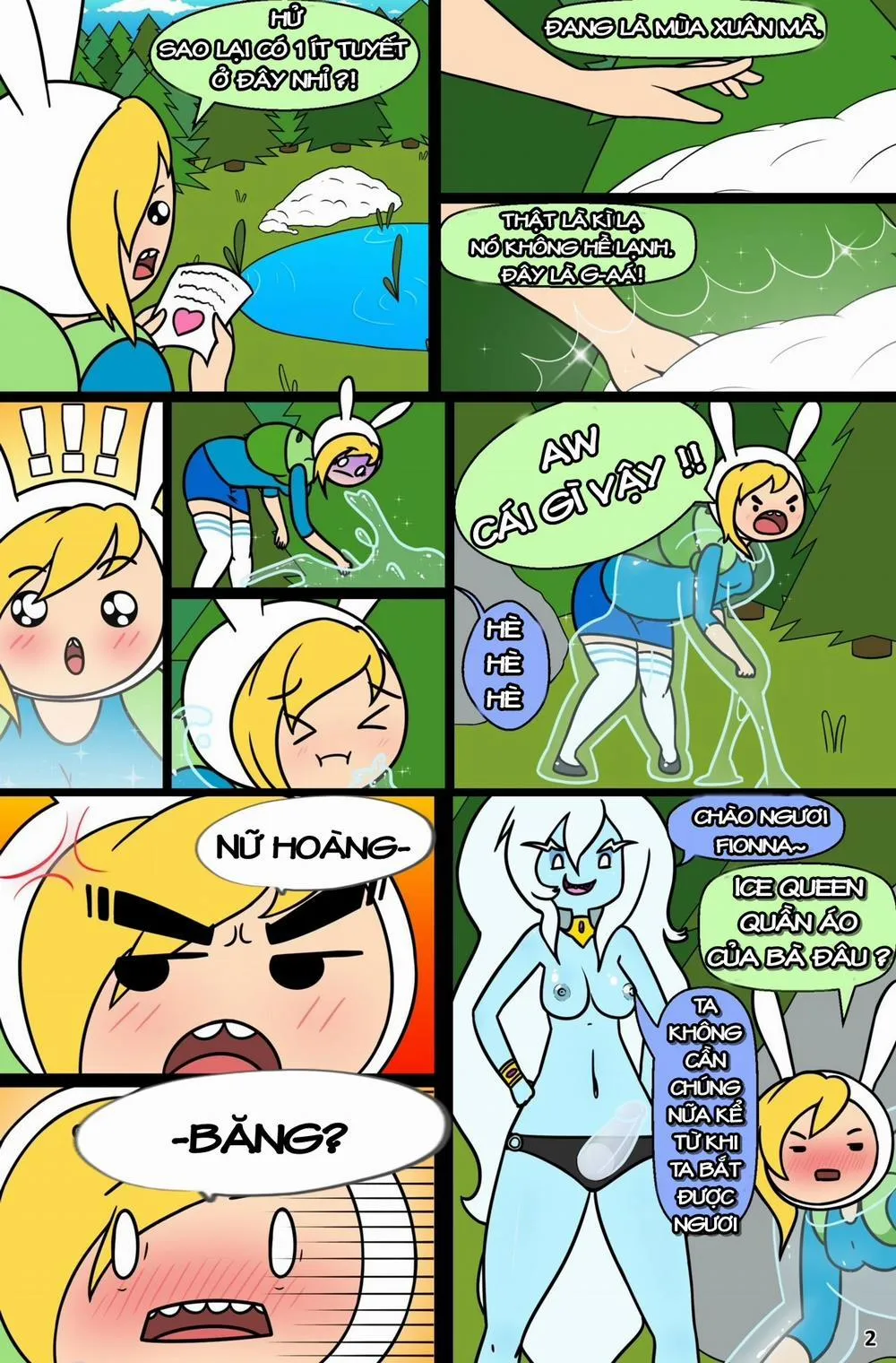HentaiVN.net - Ảnh 4 - The Cat The Queen And The Forest (Adventure Time) - Chap 1