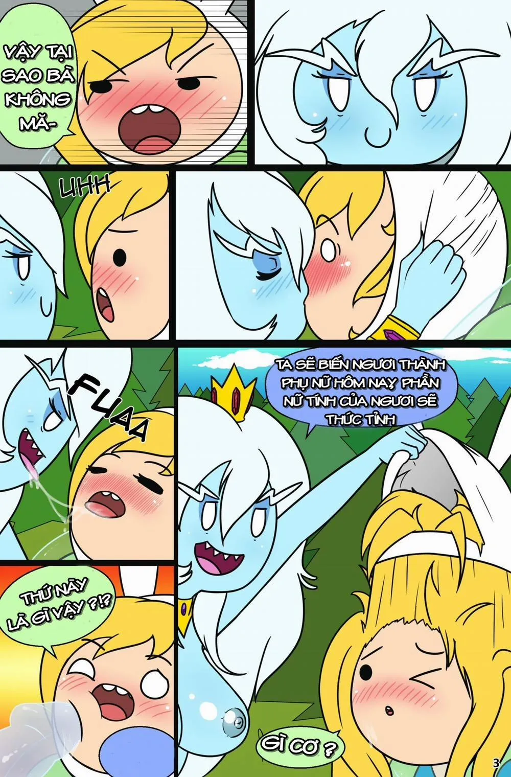 HentaiVN.net - Ảnh 5 - The Cat The Queen And The Forest (Adventure Time) - Chap 1
