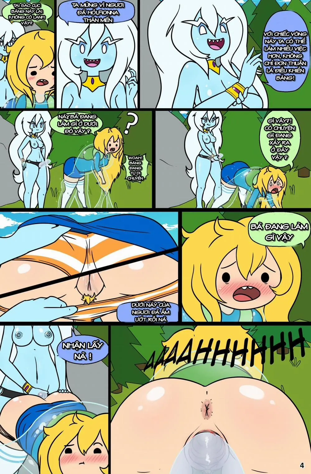 HentaiVN.net - Ảnh 6 - The Cat The Queen And The Forest (Adventure Time) - Chap 1