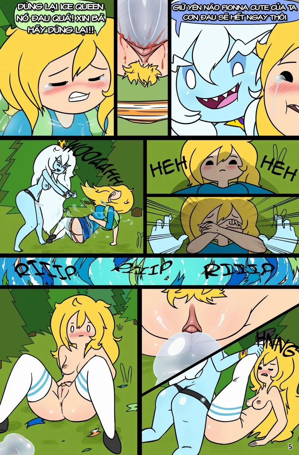 HentaiVN.net - Ảnh 7 - The Cat The Queen And The Forest (Adventure Time) - Chap 1