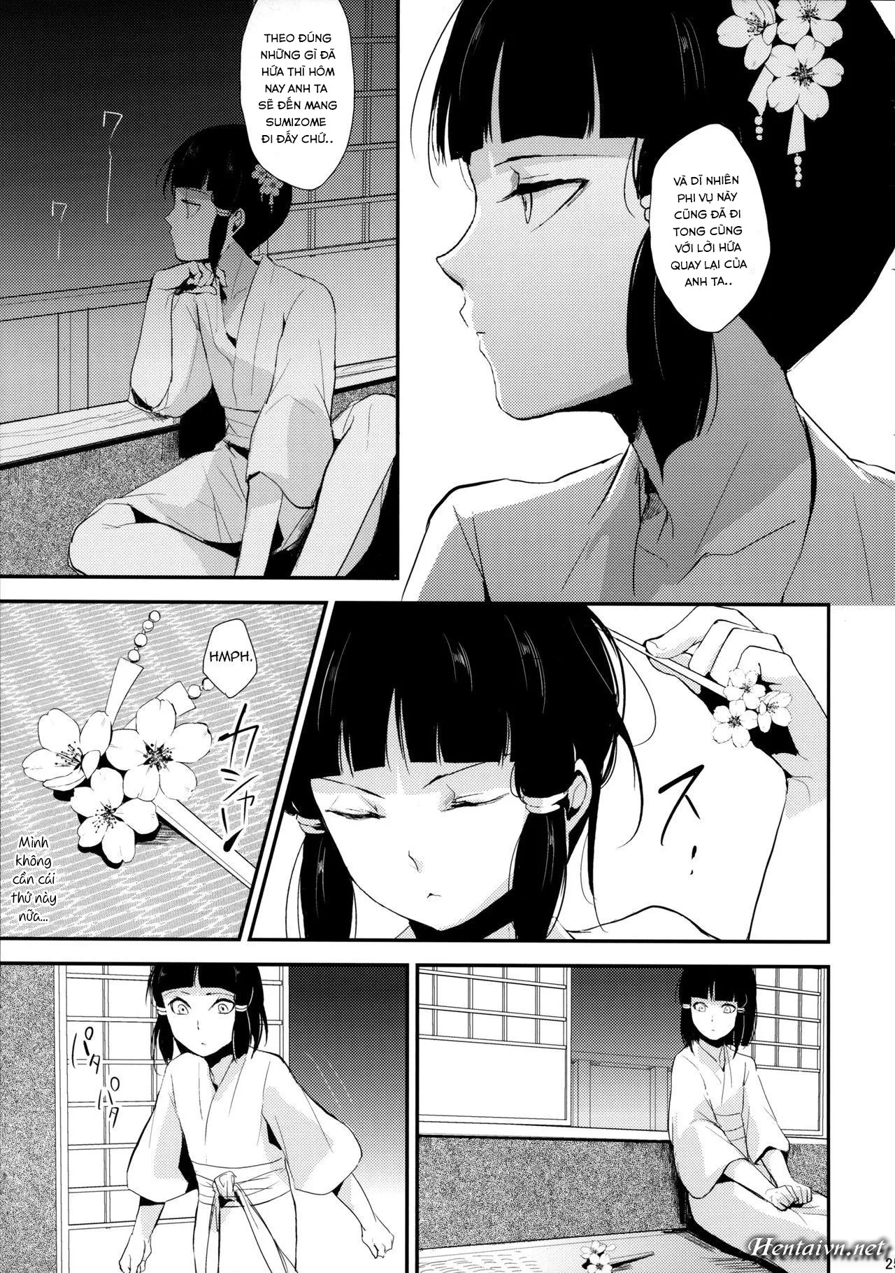 HentaiVN.net - Ảnh 27 - Sumizome Kanzashi - Chap 1