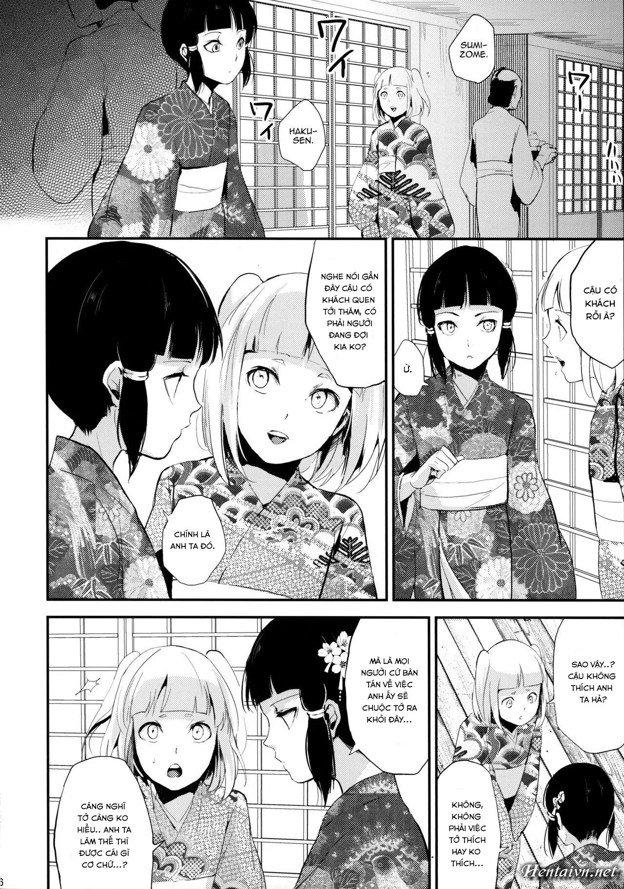 HentaiVN.net - Ảnh 8 - Sumizome Kanzashi - Chap 1