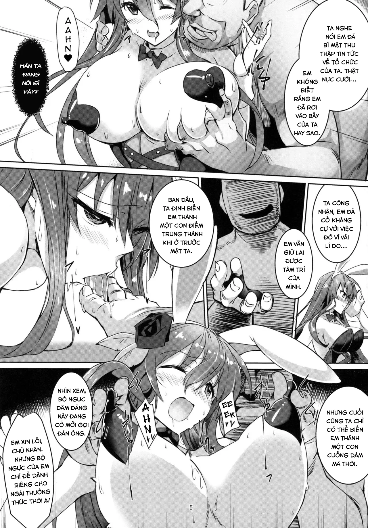 HentaiVN.net - Ảnh 5 - Bunny Rose (Granblue Fantasy) [Bunny Rose ~Bunny Rosetta-san ga Ossan ni Yararechau Hanashi~;Bunny Rose~The Tale of How the Bunny Girl Rosetta Came to be Fucked by a Middle Aged Man~] - Chap 1
