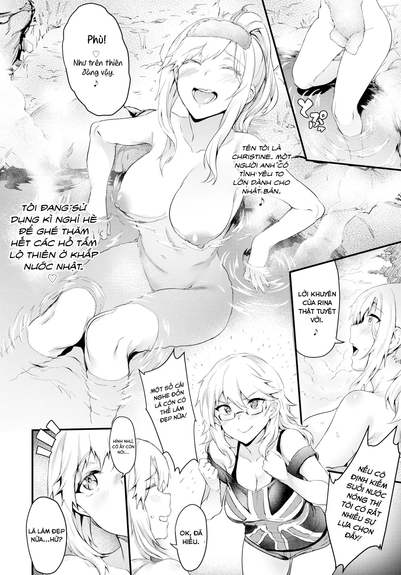 HentaiVN.net - Ảnh 3 - Secret Bath Customs [Comic Bavel 2019-10] - Chap 1