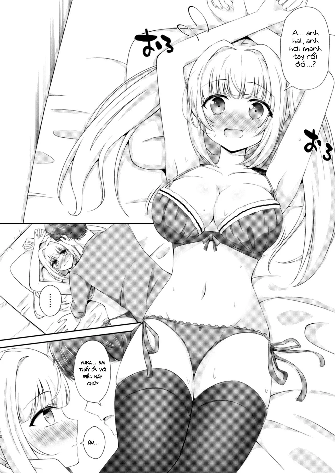 HentaiVN.net - Ảnh 12 - Cô em gái dẫm đãng chỉ làm tình với anh trai của mình! - Chap 2