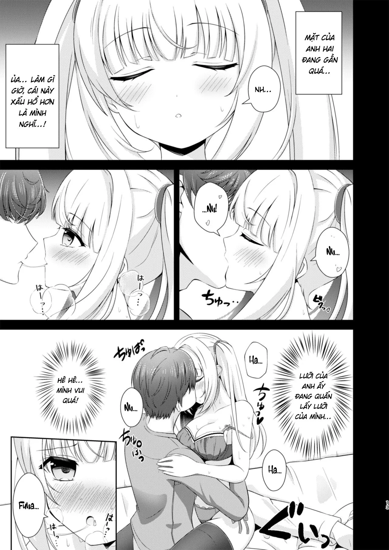 HentaiVN.net - Ảnh 13 - Cô em gái dẫm đãng chỉ làm tình với anh trai của mình! - Chap 2