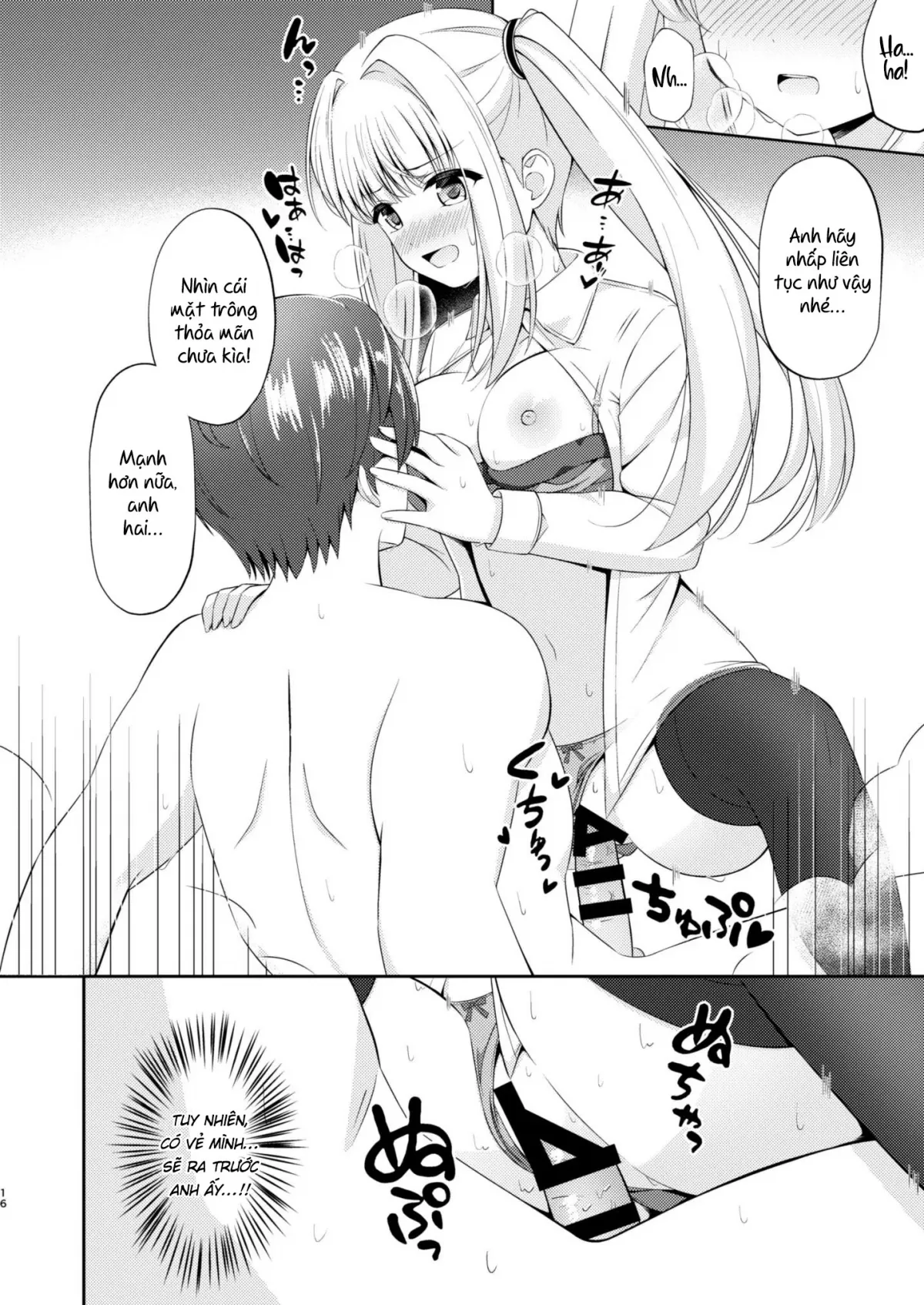 HentaiVN.net - Ảnh 16 - Cô em gái dẫm đãng chỉ làm tình với anh trai của mình! - Chap 3